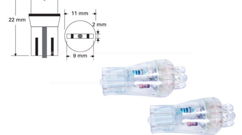 Bec, iluminare compartiment motor (79780290 CARPRISS)