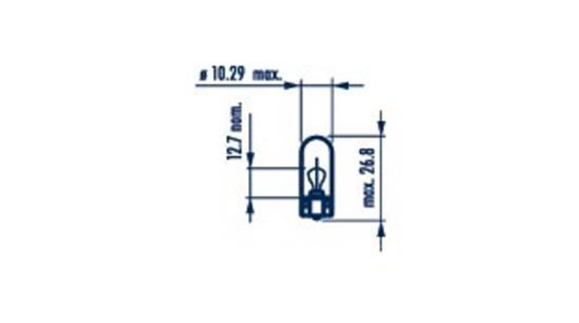 Bec, iluminare demarcare / avertizare (17097 NAR) ALFA ROMEO,AUDI,CADILLAC,CHEVROLET,CHRYSLER,DODGE,HONDA,IVECO,JEEP,LADA,MAZDA,MERCEDES-BENZ,MG,NISSAN,PEUGEOT,PLYMOUTH,PORSCHE,RENAULT,RENAULT TRUCKS,