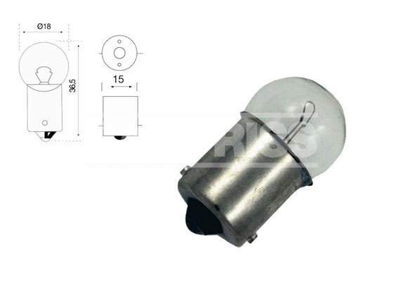 Bec, iluminare numar circulatie (79780265 CARPRISS)