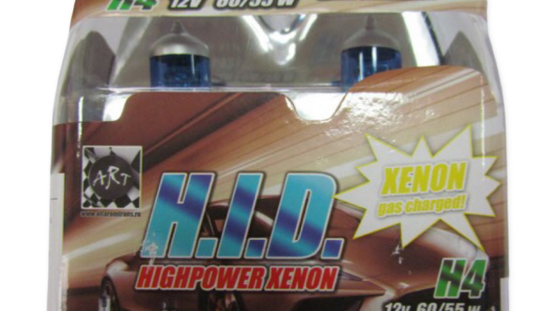 Bec Imitatie Xenon H4 P45 12V ( Set 2 Buc ) TCT-3266