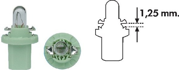Bec incandescent (002051400000 MAGNETI MARELLI)
