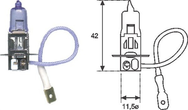 Bec incandescent (002553100000 MAGNETI MARELLI)