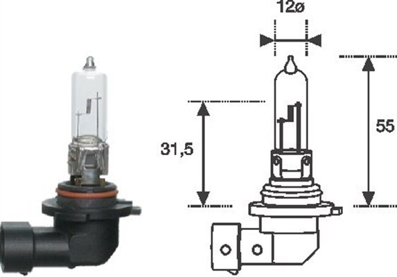 Bec incandescent (002577200000 MAGNETI MARELLI)
