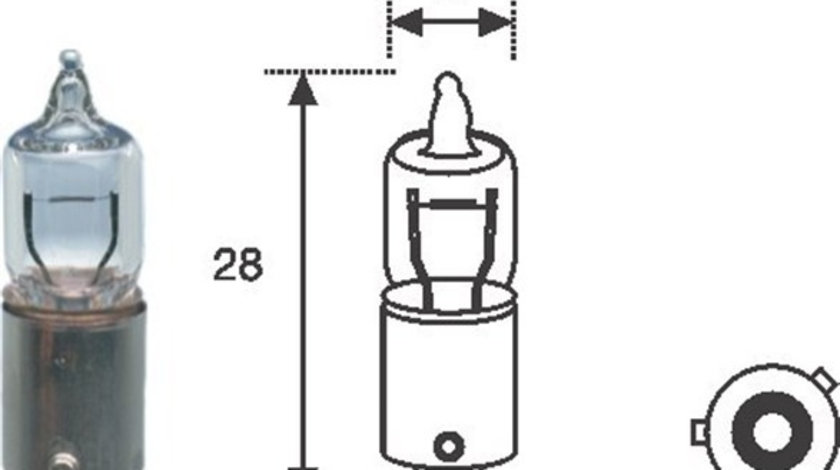 Bec incandescent (002701100000 MAGNETI MARELLI)