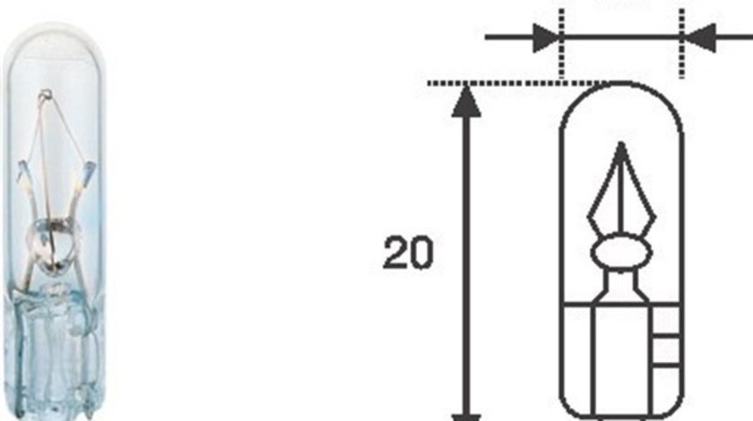 Bec incandescent (003721100000 MAGNETI MARELLI)