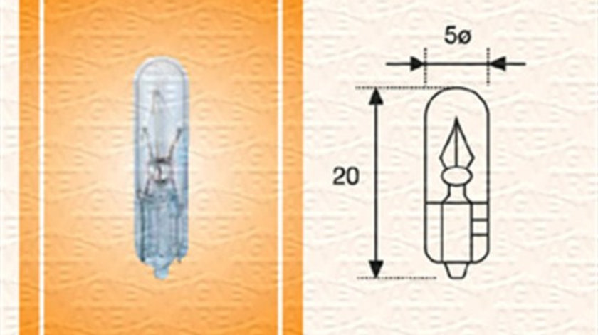 Bec incandescent (003722100000 MAGNETI MARELLI)