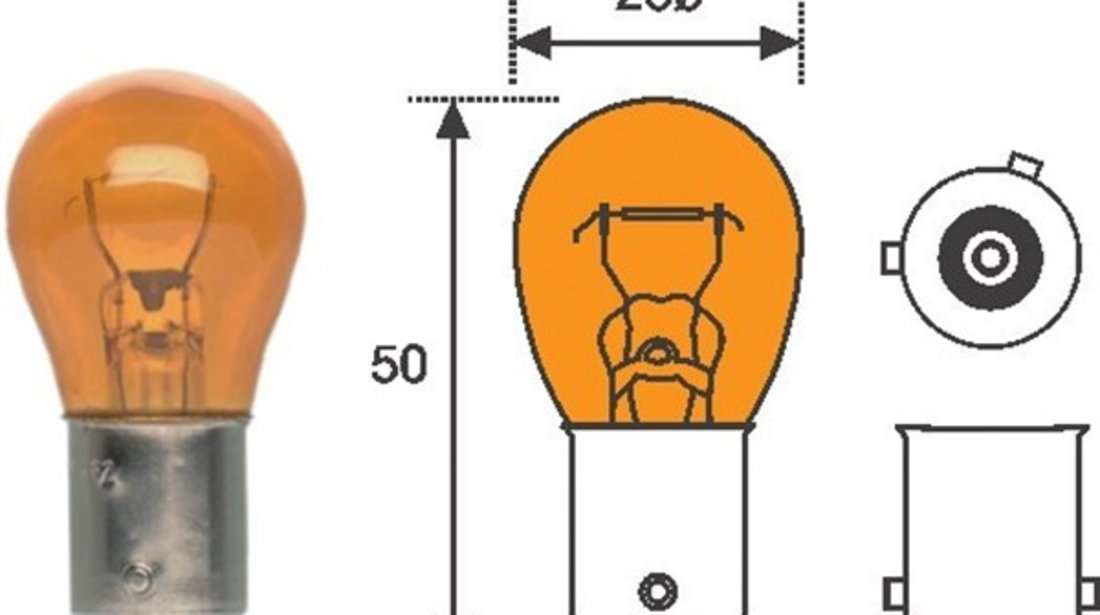 Bec incandescent (008507100000 MAGNETI MARELLI) ABARTH,ALFA ROMEO,APRILIA MOTORCYCLES,AUDI,BMW,BMW MOTORCYCLES,CHEVROLET,CHRYSLER,Citroen,DACIA,DAEWOO,DAIHATSU,DODGE,FIAT,FORD,FORD AUSTRALIA,FORD USA,