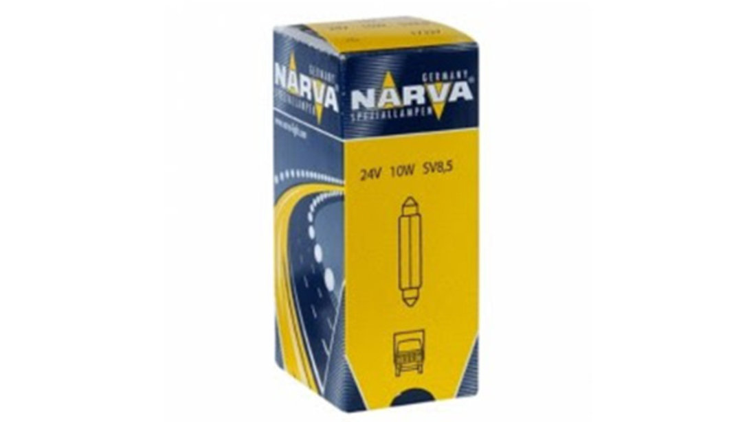 Bec Indicator 24v C10w Set 10 Buc Narva 17327