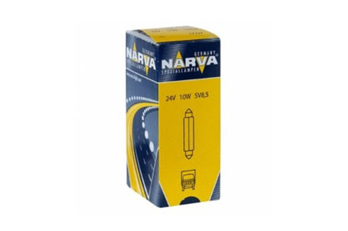 BEC INDICATOR 24V C10W SET 10 BUC NARVA 17327 NARVA
