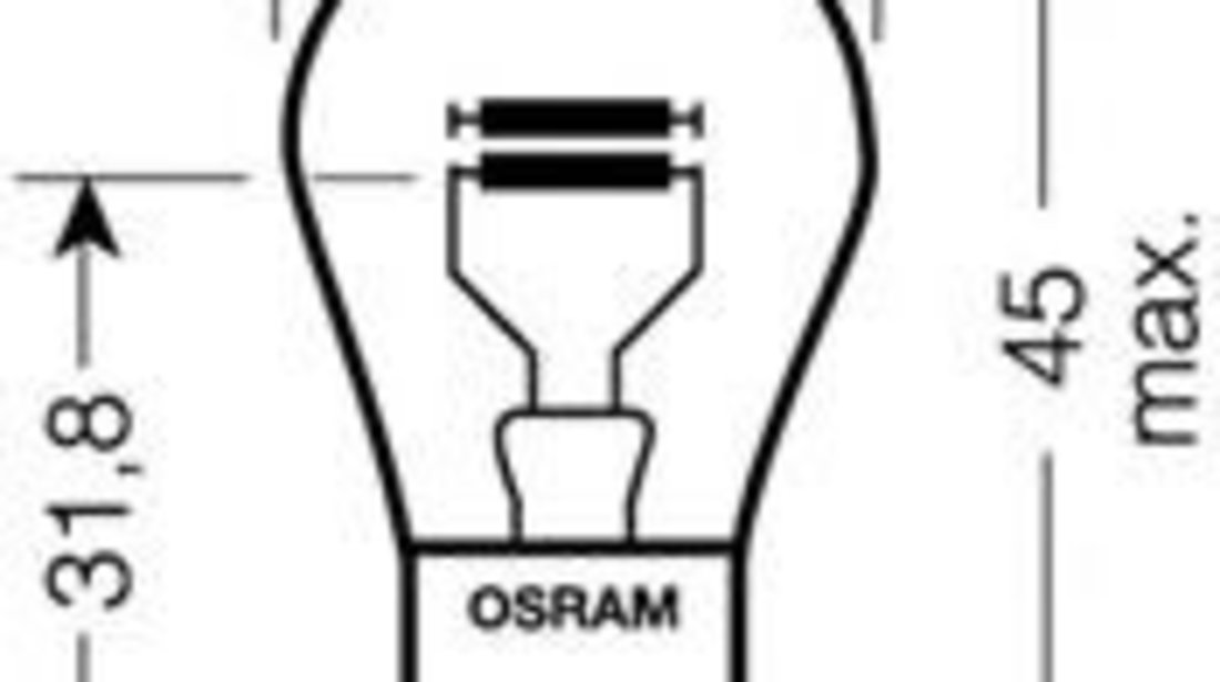 Bec, lampa frana / lampa spate FORD FOCUS II Combi (DA) (2004 - 2012) OSRAM 7538LDR piesa NOUA