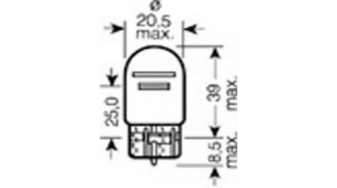 Bec lampa frana / lampa spate Honda CR-V Mk III (RE) 2006-2016 #3 7515