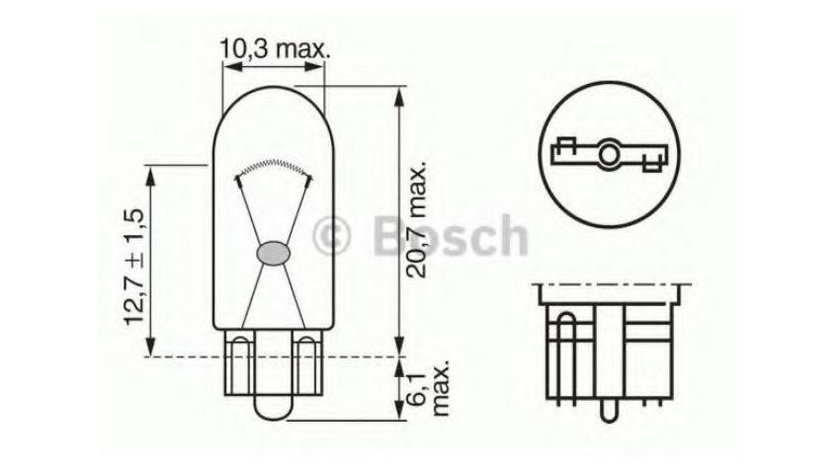 Bec lampa numar Renault 19 (B/C53_) 1988-1994 #2 12256