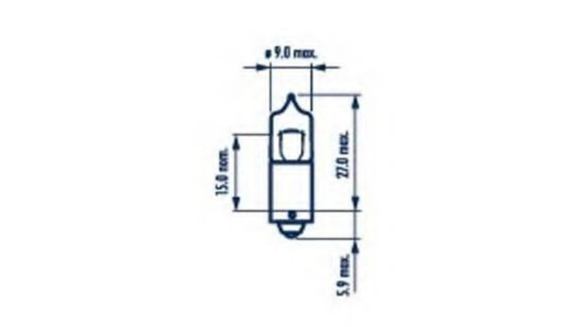 Bec, lampa spate ALFA ROMEO 147 (937) (2000 - 2010) NARVA 68161 piesa NOUA