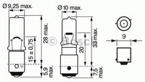 Bec, lampa spate BMW Seria 5 Touring (E39) (1997 -...