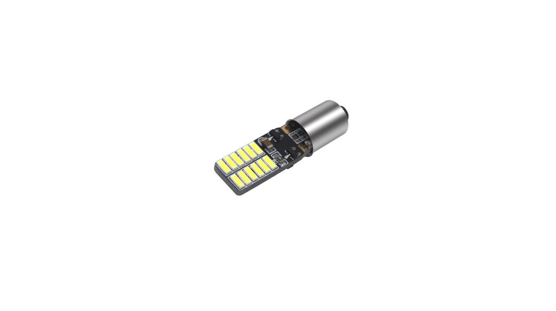 Bec Led BA9S T4W H6W T11 Canbus 24 SMD