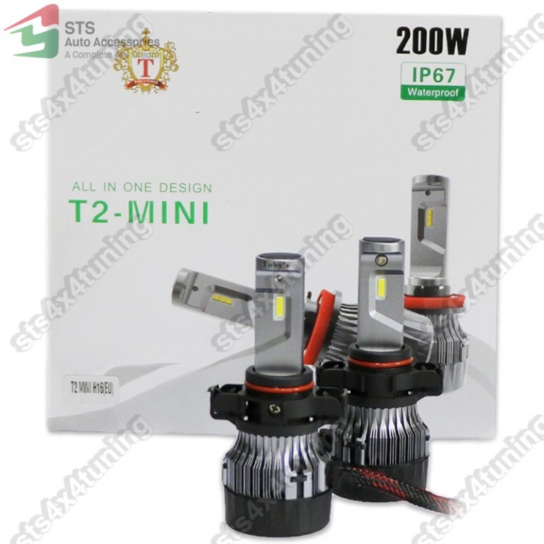 BEC LED H16 200W/8000LM [T2-MINI][2-BUC]