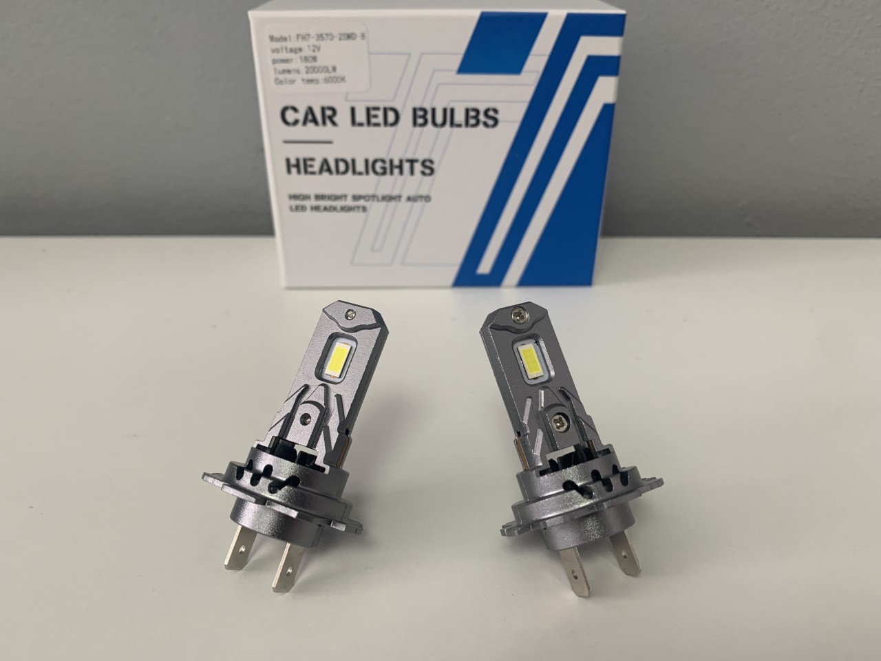 Bec led H7 / 180w / 20000Lm Super puternice