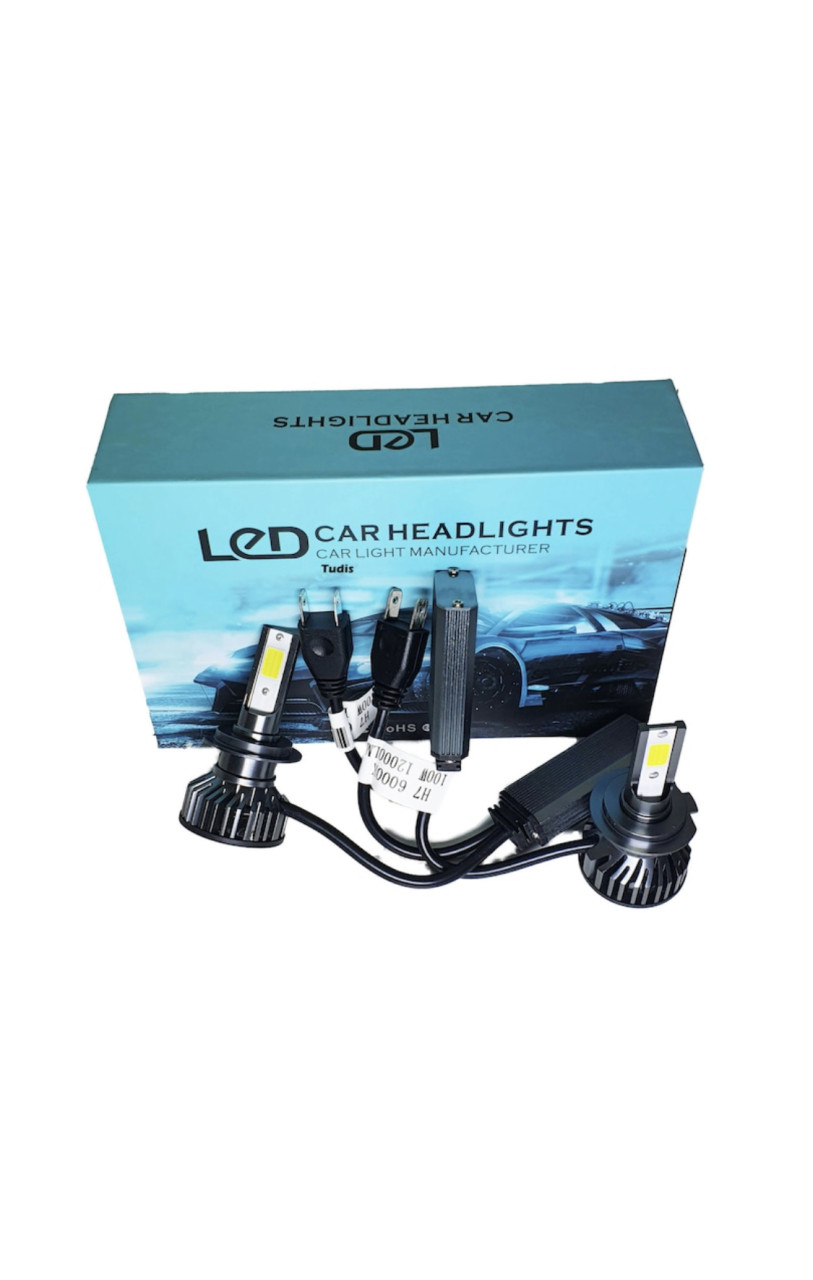 Bec Led H7, H3, H1, H11 / 100W  / 1200LM / 12V - 32V /