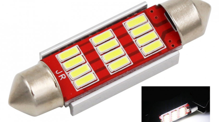 Bec Led Sofit 11x36 12V Alb 4012 CanBus 85631CAN 041017-1