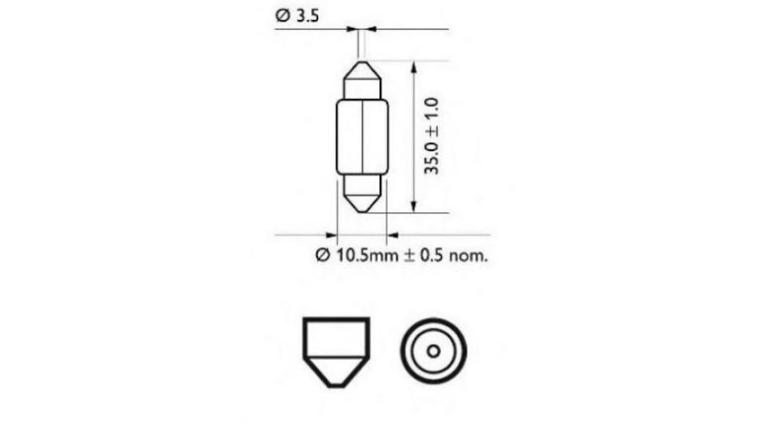 Bec lumini interioare Chevrolet AVEO hatchback (T250, T255) 2007-2016 #2 12860LLECOCP