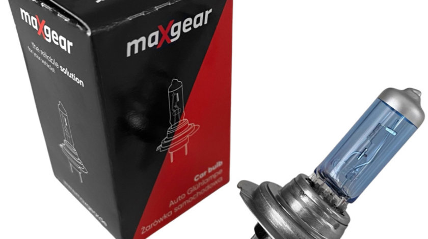 Bec Maxgear H7 12V 55W PX26d Halogen Albastru +30% 78-0193