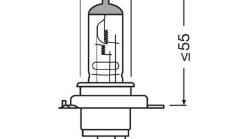 Bec moto 12v hs1 35/35 w original osram UNIVERSAL Universal #6 64185