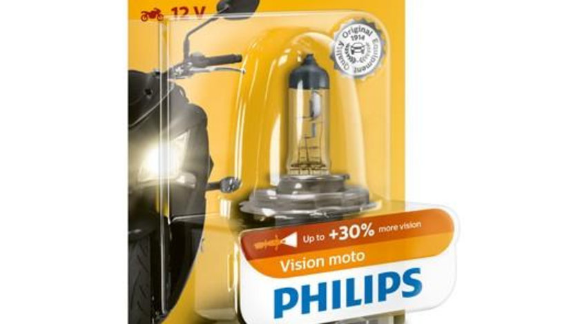 Bec moto h4 vision 12v 60/55w (blister) philips UNIVERSAL Universal #6 12342PRBW