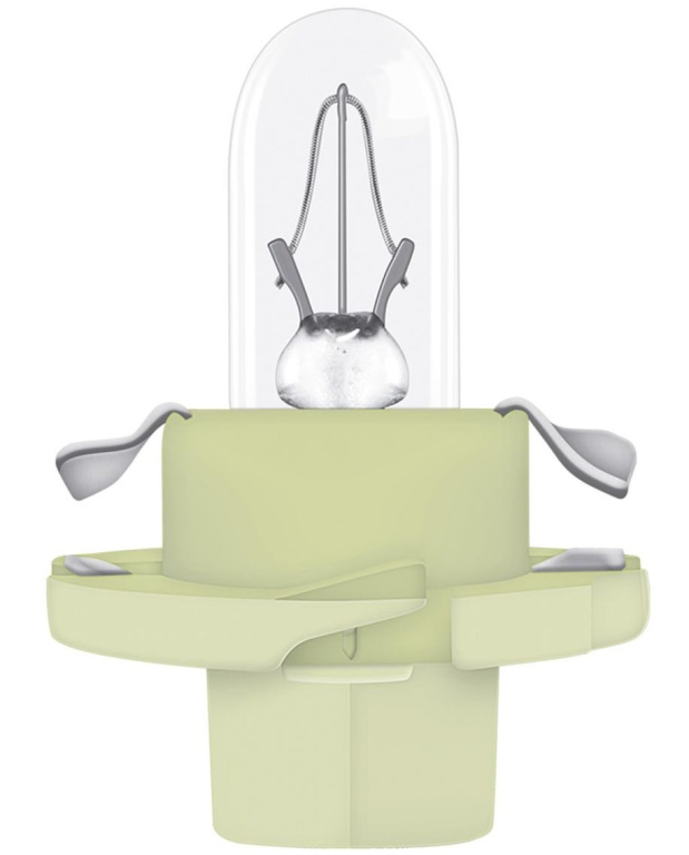 Bec Narva BX8.4D 12V 2W Verde 17054