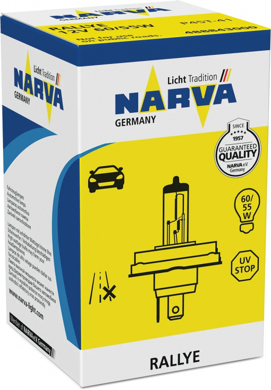 Bec Narva H4 12V 60/55W P45T 48884