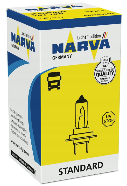 Bec Narva H7 24V 70W 48728