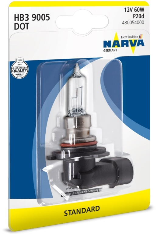 Bec Narva HB3 12V 60W Blister 48005NVAB1