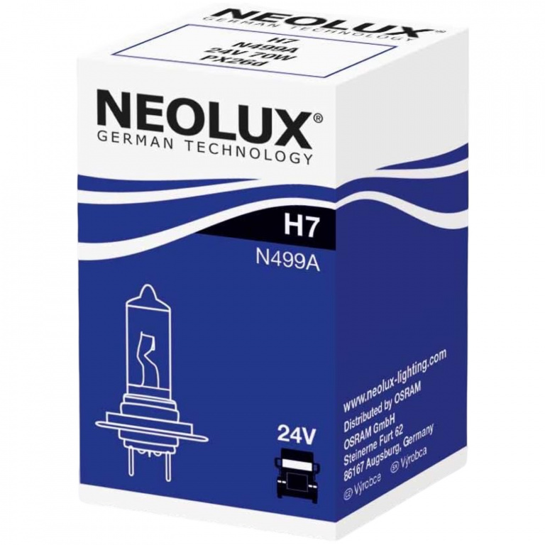 Bec Neolux H7 24V 70W PX26d N499A