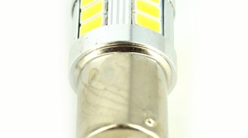 Bec O Faza T.N BAU15S 5630 18SMD CanBus 9V-30V Nonpolar Lumina Alba JSUN11 090817-16