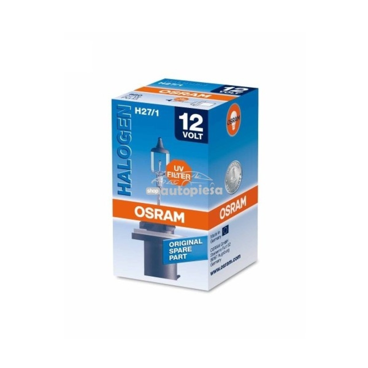 Bec Osram H27W/1 12V 27W 880 piesa NOUA