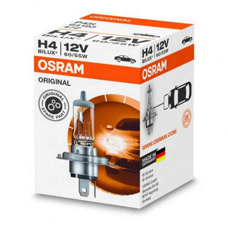 Bec Osram H4 12V 60/55W P43T O-64193