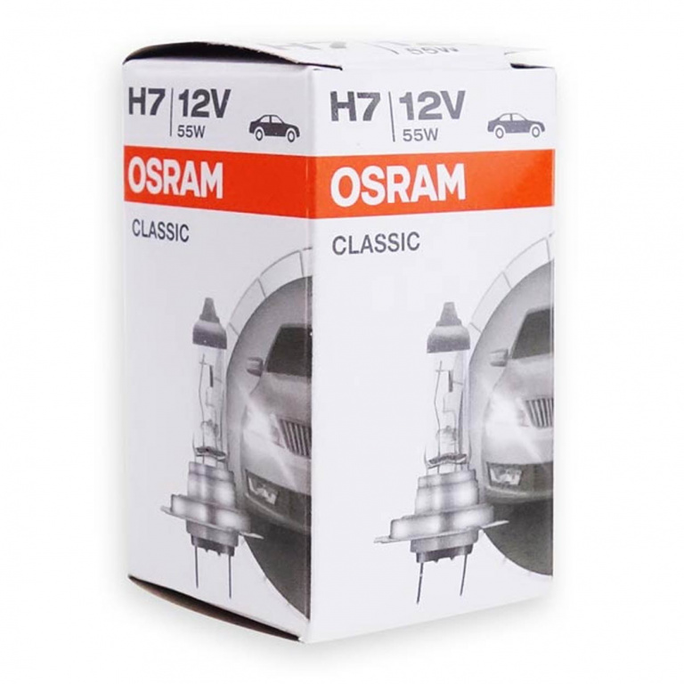 Bec Osram H7 12V 55W PX26D Classic O-64210CLC