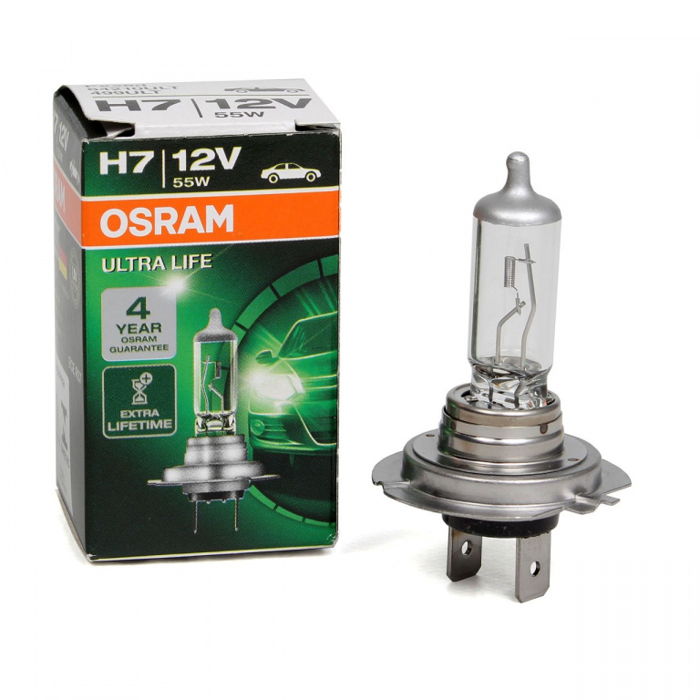 Bec Osram H7 12V 55W PX26d Ultra Life 64210ULT