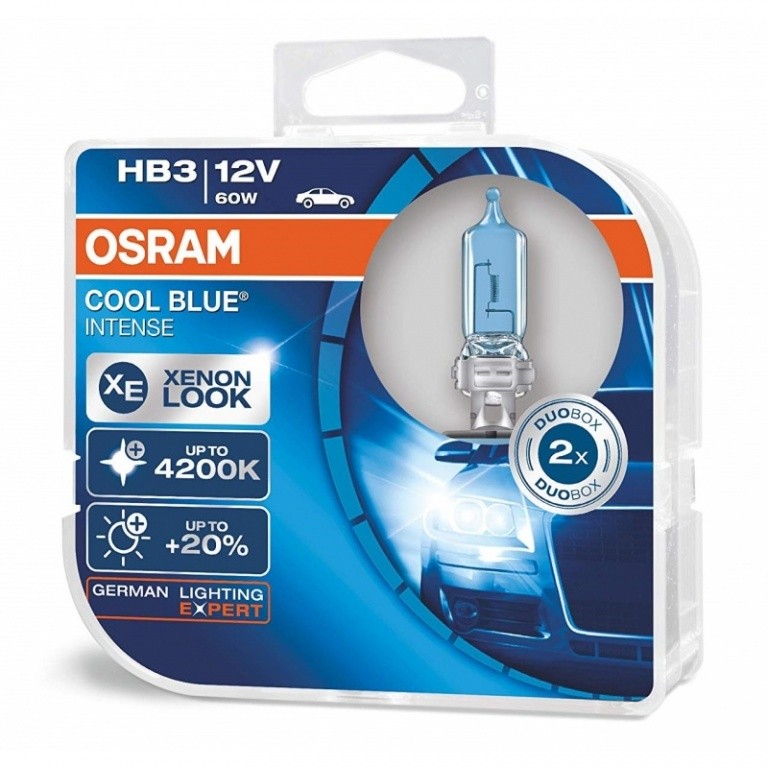 Bec Osram HB3 12V 60W Cool Blue Intense 9005CBIDUO Set 2 Buc