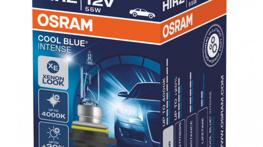 Bec Osram HIR2 12V 55W Cool Blue Intense 9012 CBI