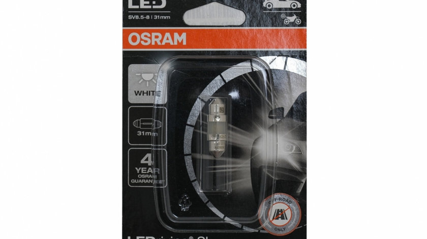 Bec OSRAM LEDriving SL C5W 6438DWP-01B Cool White 6438DWP-01B