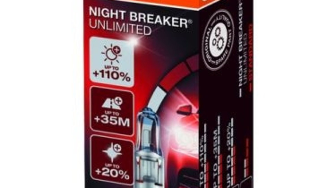Bec Osram Night Breaker Unlimited H1 12V 55W cod intern: OSR64150NBU