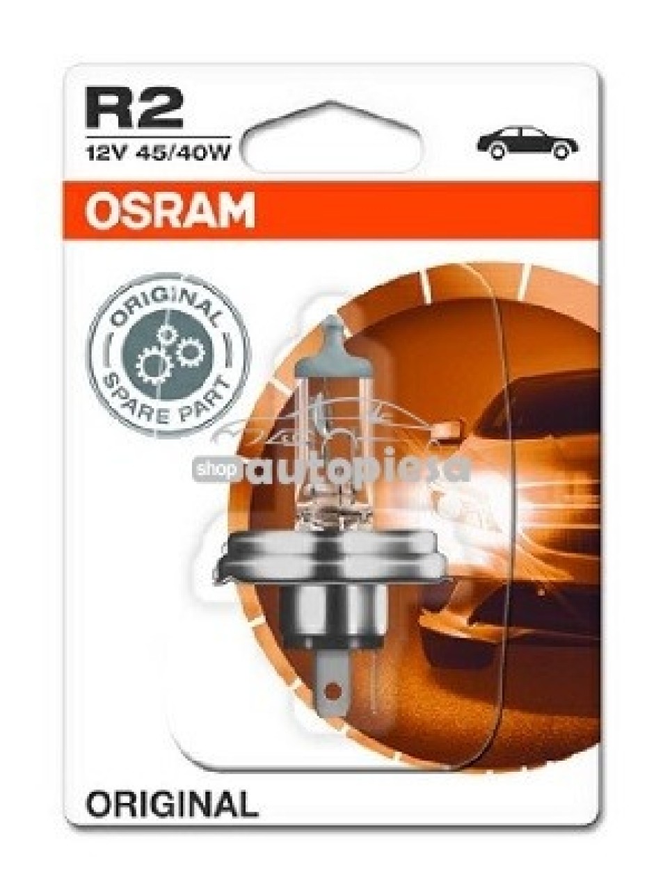 Bec Osram R2 12V 45/40W 64183-01B piesa NOUA