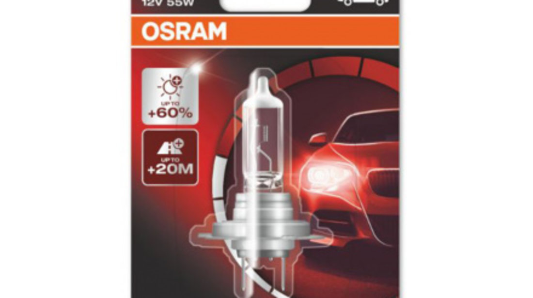 Bec Osram Silverstar 2.0 H7 12V 55W Blister cod intern: OSR64210SV2-01B