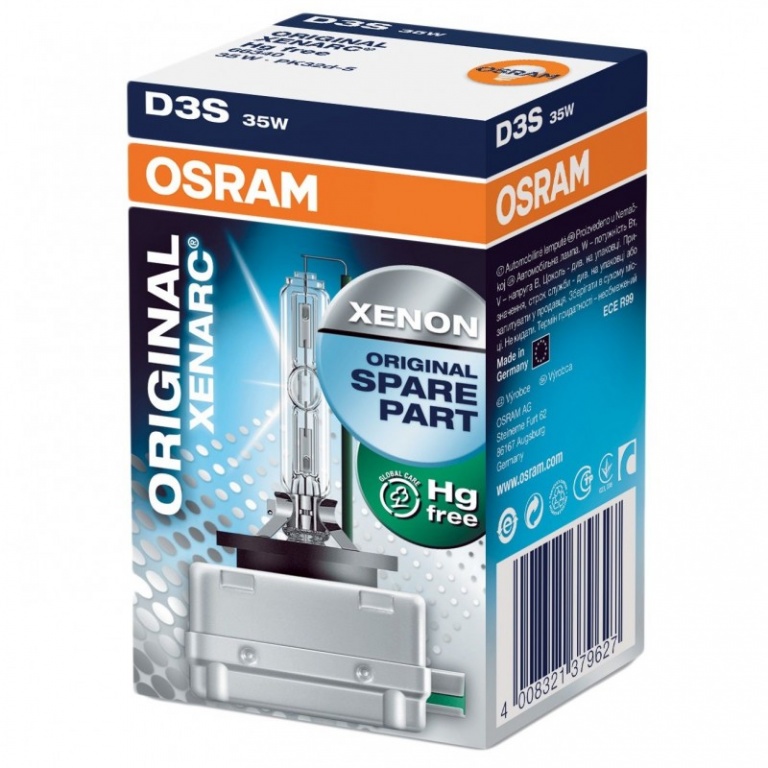 Bec Osram Xenon D3S Original Xenarc 6000K 35W 66340