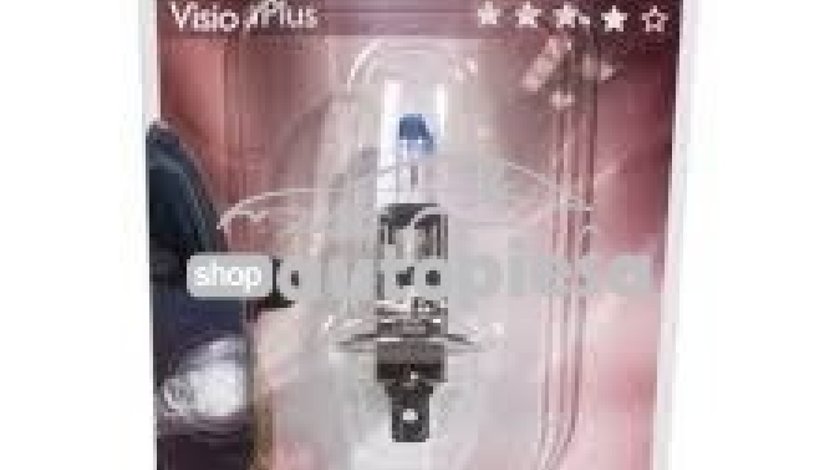 Bec Philips H1 Vision Plus 12V 55W 12258VPB1 piesa NOUA