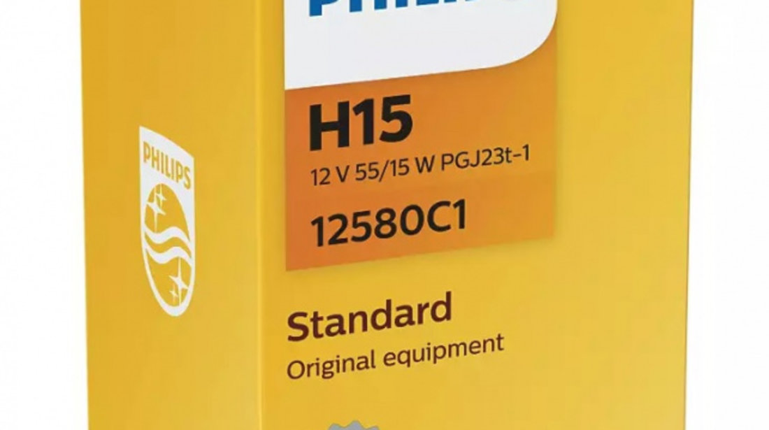 Bec Philips H15 12V 55/15W PGJ23T-1 12580C1