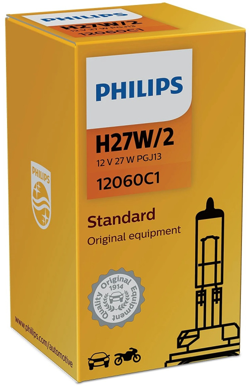Bec Philips H27W/2 12V 27W PGJ13 12060C1