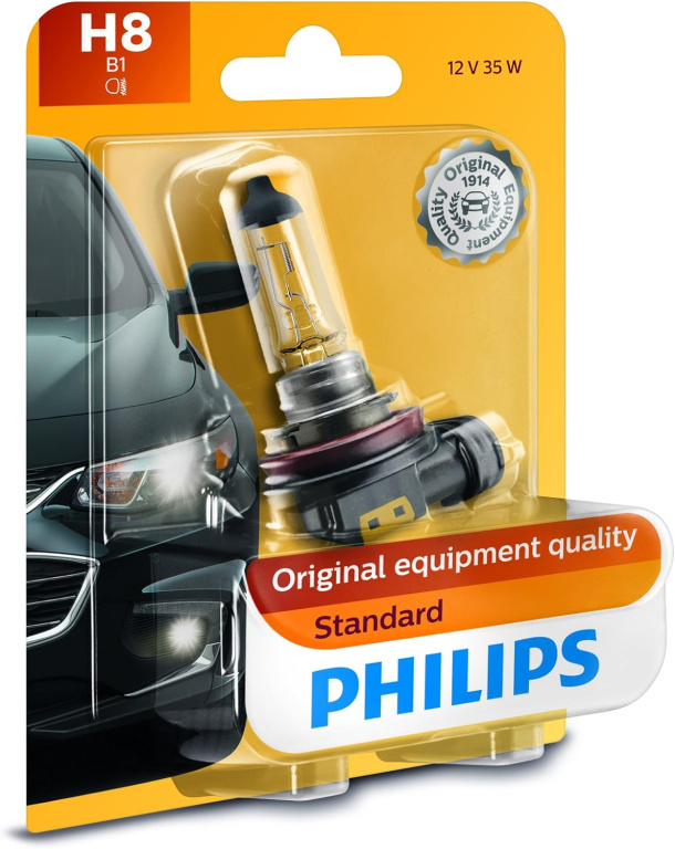 Bec Philips H8 12V 35W Pgj19-1 12360B1