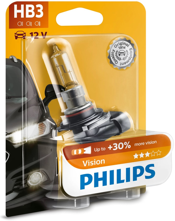 Bec Philips HB3 12V 65W P20d Blister Vision 9005PRB1
