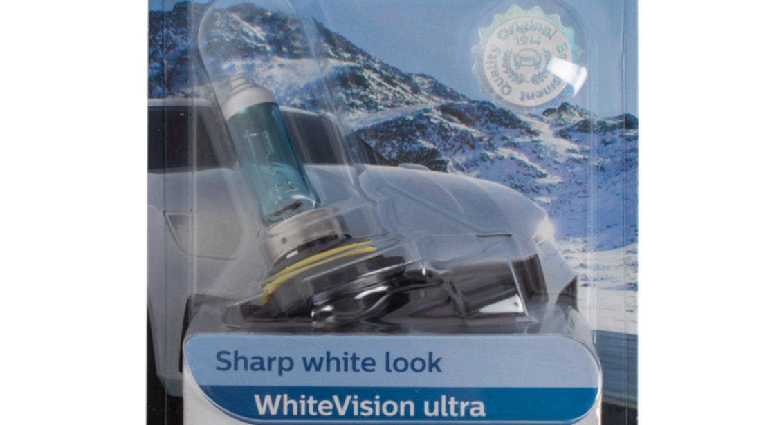 Bec Philips HB4 12V 55W P22D White Vision Ultra 9006WVUB1